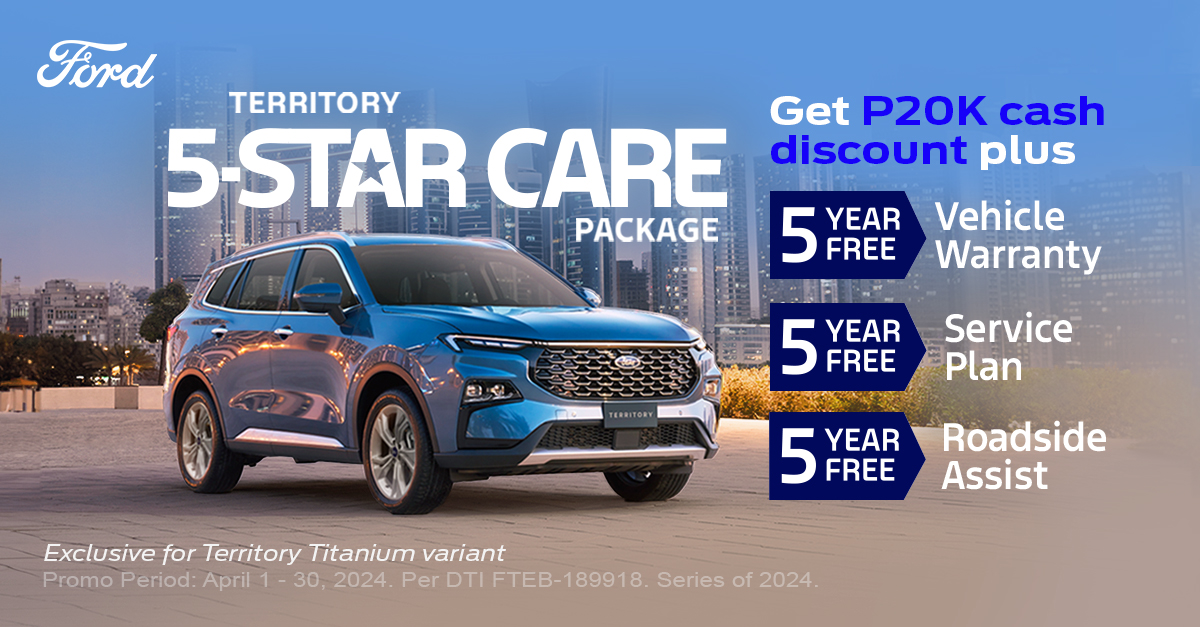 ford territory 5-star package campaign